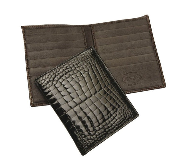 Vertical Crocodile Wallet